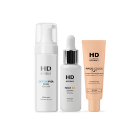 HD COSMETIC TRÍO RUTINA RÁPIDA DE LIMPIEZA